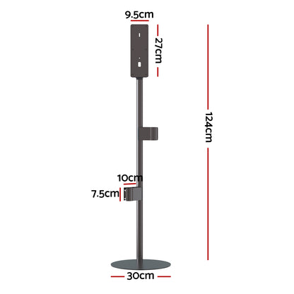 Artiss Freestanding Vacuum Stand Rack For Dyson Handheld Cleaner V6 V7 V8 V10 V11 Grey - Dust Mite Allergy Solutions