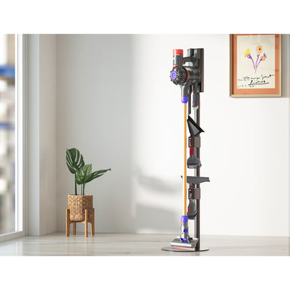 Artiss Freestanding Vacuum Stand Rack For Dyson Handheld Cleaner V6 V7 V8 V10 V11 Grey - Dust Mite Allergy Solutions
